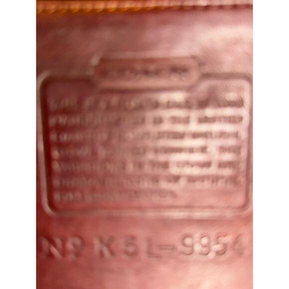 Coach Brighton Vintage Mahagony Leather Restored - Picture 2 of 11